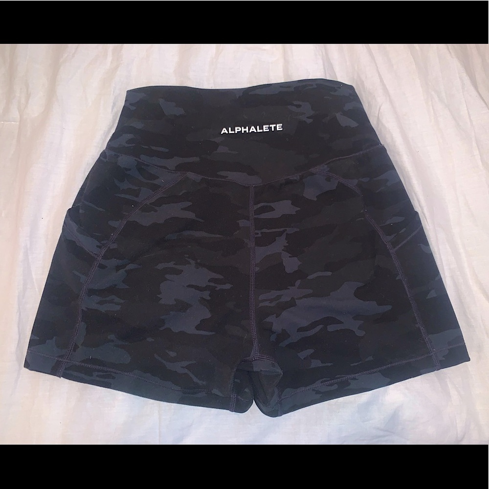 COPY - Alphalete camo shorts